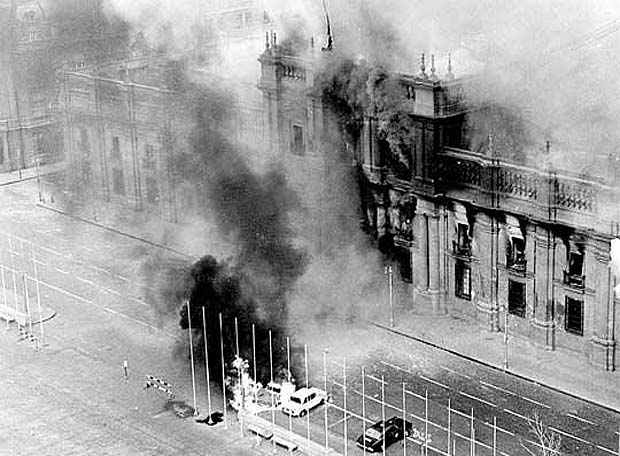 Bombardeo La Moneda 11-09-73